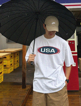 USA Circle Short Sleeve T-shirt (3 colors)