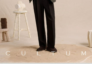 [CULTUM] Linen Blend Shirt Collar Jacket