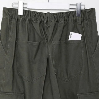 Pocket Cotton Cargo Pants