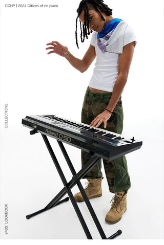 CONP Camouflage patchwork pants (olive)