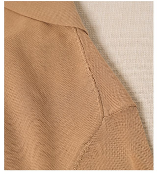 [CULTUM] Knit Polo Shirt