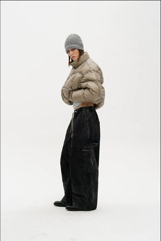 [MASONPRINCE] Washed Cotton Work Pants