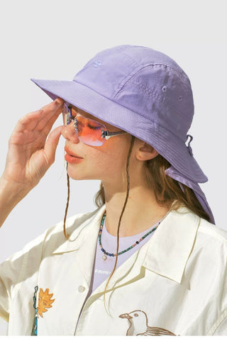 [Monterest] Outdoor Sun Hat with Detachable Neck Flap