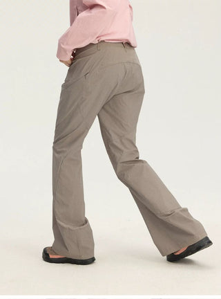 [Monterest] Water-Resistant Textured Flare Pants