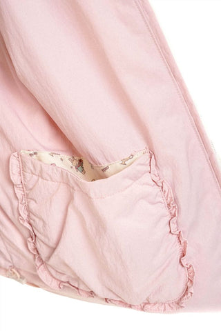 [Moromoro2] Reversible Bunny Print Down  Vest/Jacket