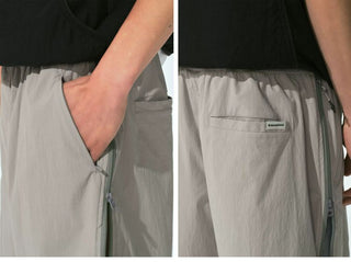[Monterest] Double Layer Side Zip Outdoor Shorts