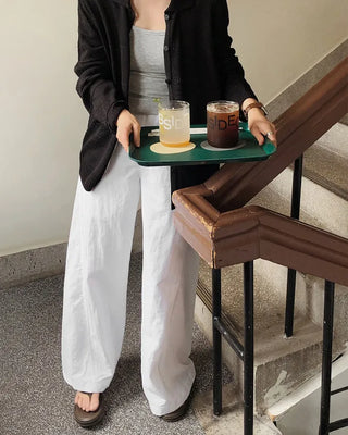 Perforated Collar Knit Jacket