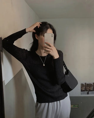 Slim Rib Knit