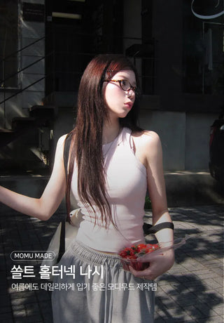 Select length Salt Halter Neck Sleeveless - 4 colors