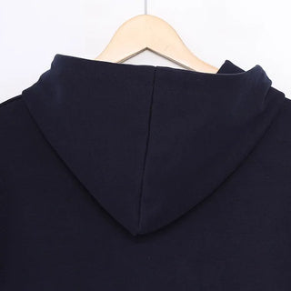 Plain hooded parka