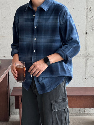 Jude Tartan Check Natural Fit Shirt