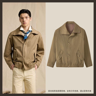 [CULTUM] Cotton Ivy Collar Sailing Jacket