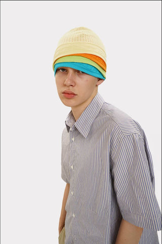 [MASONPRINCE] Lightweight Mesh Knit Beanie