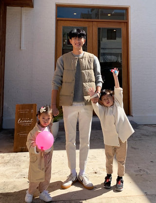 Family Round Padded Vest (3 colors)
