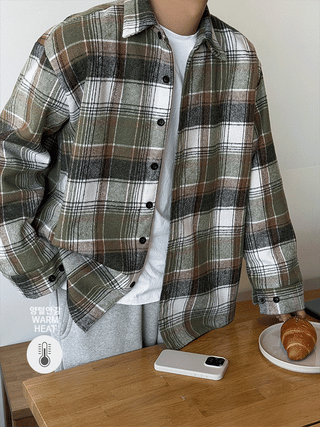 Encore Wool Tartan Check Shirt
