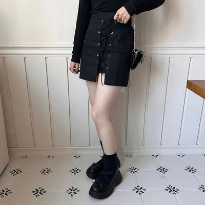 Corset Point Mini Skirt