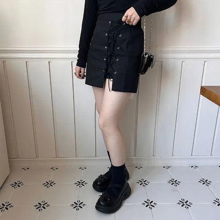 Corset Point Mini Skirt