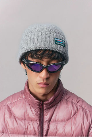 [Monterest] Merino Wool Blend Speckled Knit Beanie