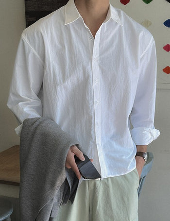 Nylon Crop Fit Shirt (5 colors)
