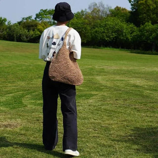 Rattan Shoulder Bag