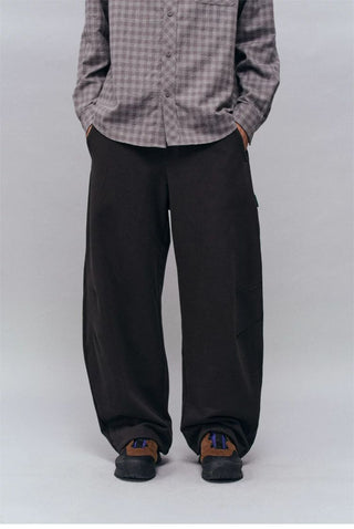 [Monterest] Relaxed Fit Drawstring Knit Sweatpants