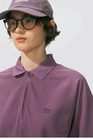 [Monterest] Quick-Dry Half-Zip Polo Shirt