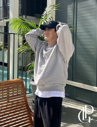[GOPEOPLE MADE] Waikiki Cutout Sweatshirt (cotton fabric)