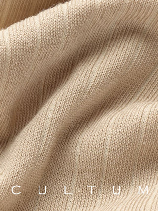 [CULTUM] Mercerized Cotton Ribbed Business Socks