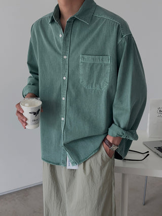 Weekly Pocket Pigment Shirt