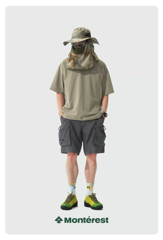 [Monterest] Outdoor Woven Pocket T-Shirt