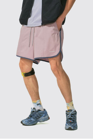 [Monterest] Quick-Dry Contrast Trim Surf Shorts