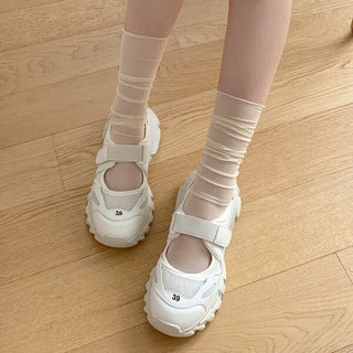 0442 Mesh Sandals (2 colors)