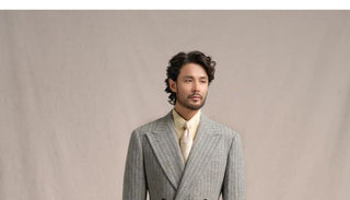 [CULTUM] 480g Heavyweight Wool Striped Suit