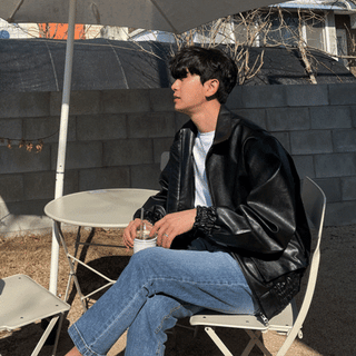 First Leather Jacket (2 colors)