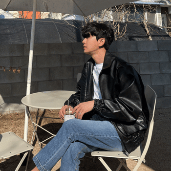 First Leather Jacket (2 colors)