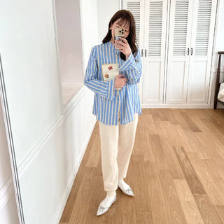 Knit jogger pants