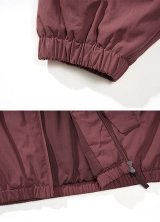 [Monterest] Stand Collar Padded Harrington Jacket