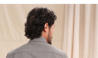 [CULTUM] Imperial Collar Herringbone Flannel Shirt