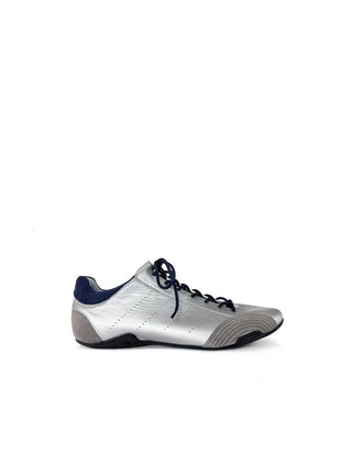 [MASONPRINCE] Aero Metallic Silver Sneakers