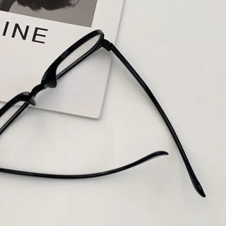 7942 Round, oversized, thick-framed eyeglasses (2 colors)
