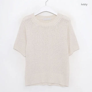 Linen Half Summer Knit