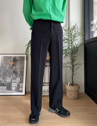 Second Wide Banded Slacks (4 colors)