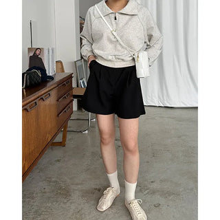 Half-zip sweatshirt