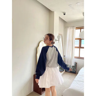 Colored Sleeveless Lettering Sweatshirt