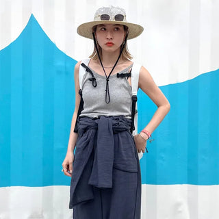 Halter neck sleeveless