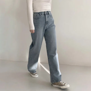 (basic/long) Wide Denim Pants - 4 sizes