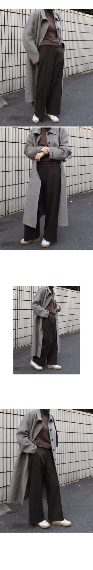 (basic/long) Wide Warmer Slacks - 4 sizes