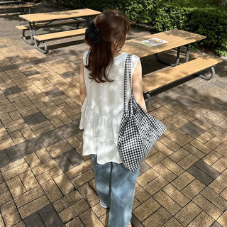 Checkered eco bag