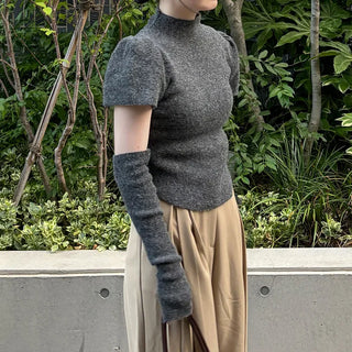 Hand warmer knit set