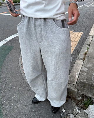 Back pocket sun print sweatpants